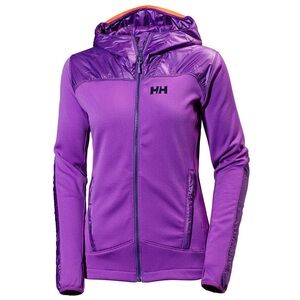 Helly Hansen ULLR Purple Midweight Hooded Jacket